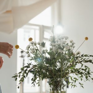 Sweet Pea & Jasmine Bridal Bouquet